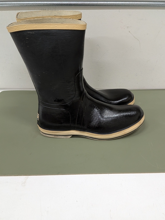 Sperry Top Siders Black Rain & Snow Boots with Cream Trim main image 8